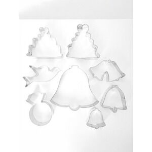 Wedding Bridal Engagement Theme Vintage Cookie Cutters (Set of 8)